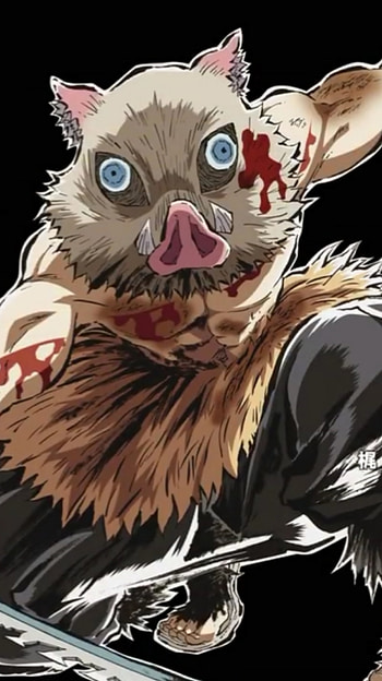 Inosuke, whiskers, art HD phone wallpaper