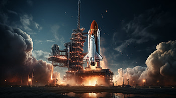 Space Shuttle Launch - Majestic Liftoff, vehicle, space shuttle HD wallpaper