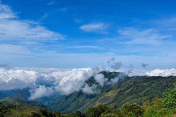 Nature, Sky, Clouds, Slope, Hill HD wallpaper