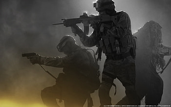 ... Modern Warfare 2 - Soldiers by emperaa HD wallpaper