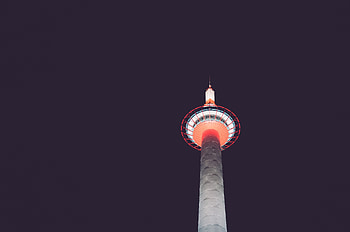 Night, Architecture, Building, Dark, Backlight, Illumination, Tower HD wallpaper