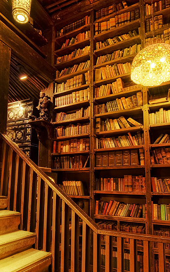 House on the Rock, Library HD phone wallpaper