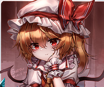 Flandre Scarlet, Flandre Scarlet, Anime, Touhou HD wallpaper