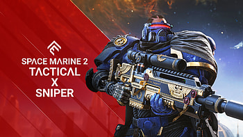 Warhammer 40K Space Marine 2 Sniper, video game, Warhammer 40K: Space Marine 2, Ultramarines (Warhammer 40k) HD wallpaper