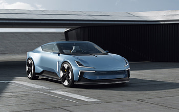 2022, Polestar O2 Concept, , front view, exterior, electric car, blue O2 Concept, Polestar HD wallpaper