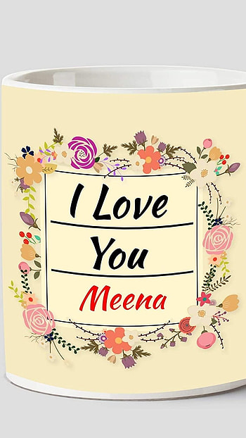M Name, Meera, Coffee Mug, love HD phone wallpaper