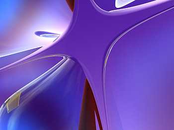 StarBurst, blue, purple, abstract, 3d HD wallpaper