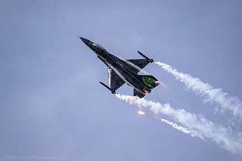 aircraft, military, General Dynamics F-16 Fighting Falcon HD wallpaper
