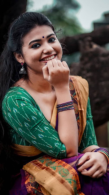 Ansu Anil, kerala model, gorgeous HD phone wallpaper