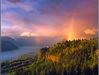 Rainow in Mountains, cool, rainow, mountains HD wallpaper