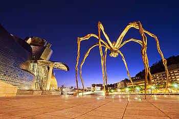 Bilbao Spain, Guggenheim Museum, gallery HD wallpaper
