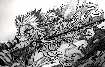 Kyojuro Rengoku, Kyojuro Rengoku, Demon Slayer: Kimetsu no Yaiba, Anime HD wallpaper