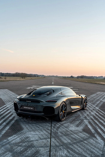 Runway, Koenigsegg Gemera HD phone wallpaper