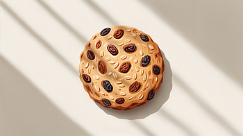 Oatmeal Raisin Cookie Showcase, oatmeal raisin cookie, cookie, dessert HD wallpaper
