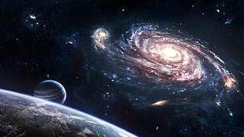 Milkyway Earth . Â« Â» HD wallpaper