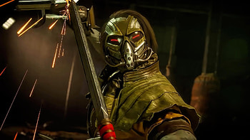 Kabal, Mortal Kombat art, Intriguing concepts, Fierce warrior HD wallpaper