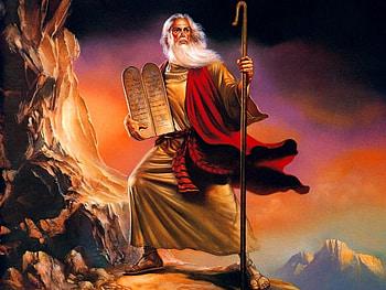 moses raging at the israelites, moses, humility, anger, laws HD wallpaper