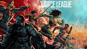 Justice League Poster , justice-league, movies, 2017-movies, wonder-woman, superman, batman, aquaman, flash, artwork, deviantart HD wallpaper