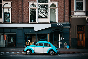 Cars, Building, Car, Retro, Street HD wallpaper