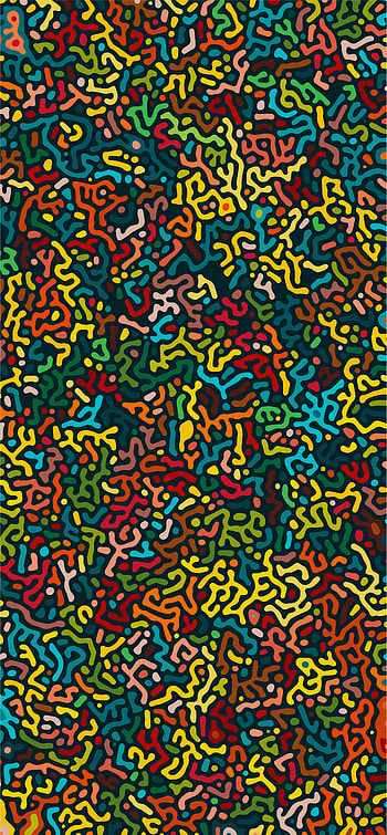 Colour, amoled, art, excuse, anime, colorful HD phone wallpaper