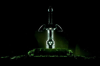 Master Sword, temple of time, triforce, zelda, link, sacred forest HD wallpaper