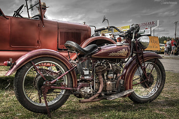 indian motorcycle, old, ndian, motorcycle, , vintage HD wallpaper