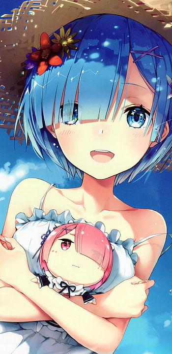 Ram (Re:ZERO), Rem (Re:ZERO), Anime, Re:Zero - Starting Life in Another World HD phone wallpaper