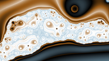 trippy, psychedelic, aesthetic, Abstract, fractal HD wallpaper