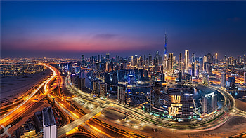 United Arab Emirates, man made, Dubai HD wallpaper