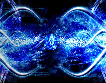 blue conection, other, abstract HD wallpaper