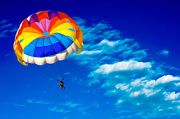 Parachute, Parachuting HD wallpaper