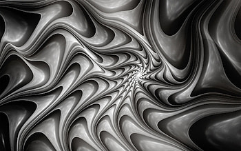 Abstract, Rotation, Grey, Illusion HD wallpaper