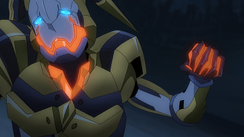 Anime Mecha in Metallic Rouge -, Anime, Metallic Rouge HD wallpaper