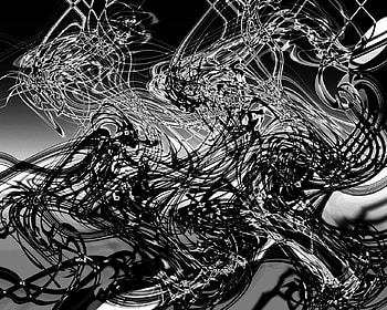 chromatic smoke, white, shadow, black, effect, 3d, abstract, light, chrom, smoke HD wallpaper