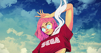 Sega Stylish Girl , sega, artist, artwork, digital-art HD wallpaper