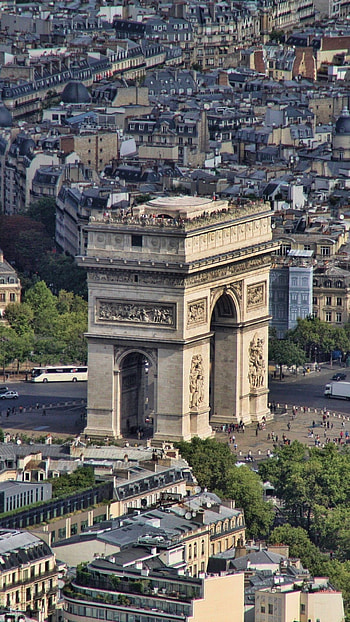 Arc de Triomphe, Stunning artwork, able , Classic French charm HD phone wallpaper