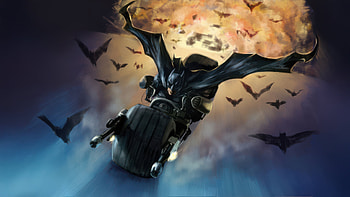 Fearless Batman, batman, superheroes, artwork, digital-art, pixiv HD wallpaper