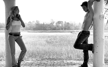Hesitating, boy, undecided, restless, sey, girl HD wallpaper