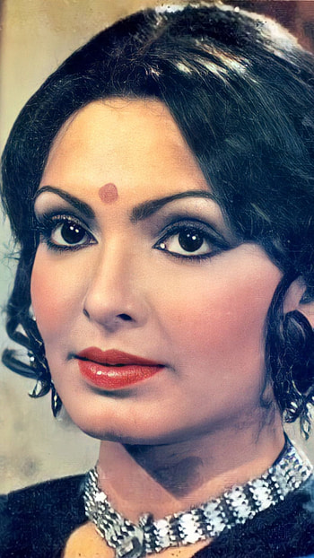 Parveen Babi, bollywood actress, vintage HD phone wallpaper
