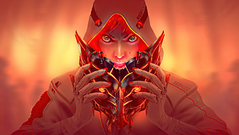 Seed Red Hood, artist, artwork, artstation HD wallpaper
