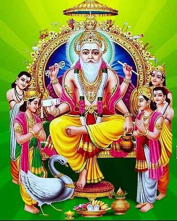 Vishwakarma Bhagwan . Vishwakarma Puja HD phone wallpaper