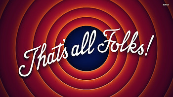 ... hit dem folks cartoon Â· looney tunes thats all folks ... HD wallpaper