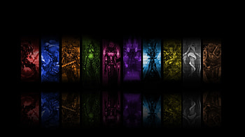 Death Knight Druid Mage Paladin Priest Rogue Shaman Warriors World Of Warcraft HD wallpaper