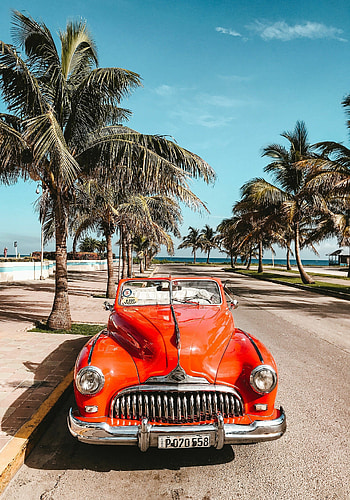 Retro Car, Cuba HD phone wallpaper