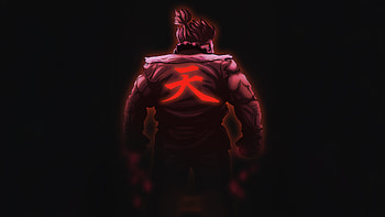 Akuma The Fighter , akuma, street-fighter-v, street-fighter, games, 2025-games, artwork, art, digital-art, dark, video-games, deviantart HD wallpaper