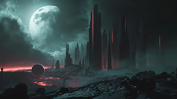 Aftermath, dystopian, post apocalyptic, planetscape HD wallpaper