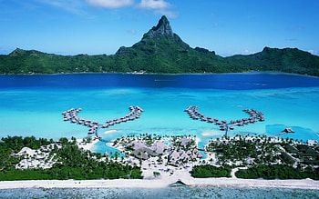 Four Seasons Bora Bora, Tahiti HD wallpaper