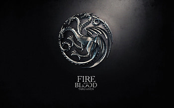 dragons fantasy art Game of Thrones A Song Of Ice And Fire logos TV series Targaryen HBO George R. HD wallpaper