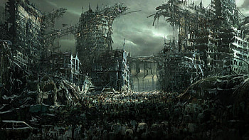 Zombies, Post-apocalypse HD wallpaper