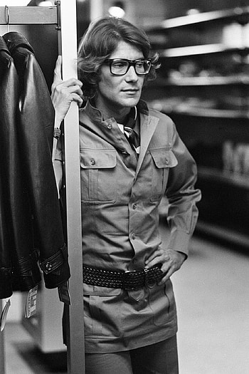 Yves Saint-Laurent, Fashion revolution, Style icon, Vogue Germany HD phone wallpaper